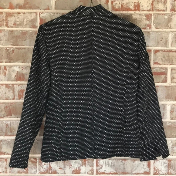 Studio 1 Petite Black Tweed Mock Pocket Blazer - Picture 12 of 12